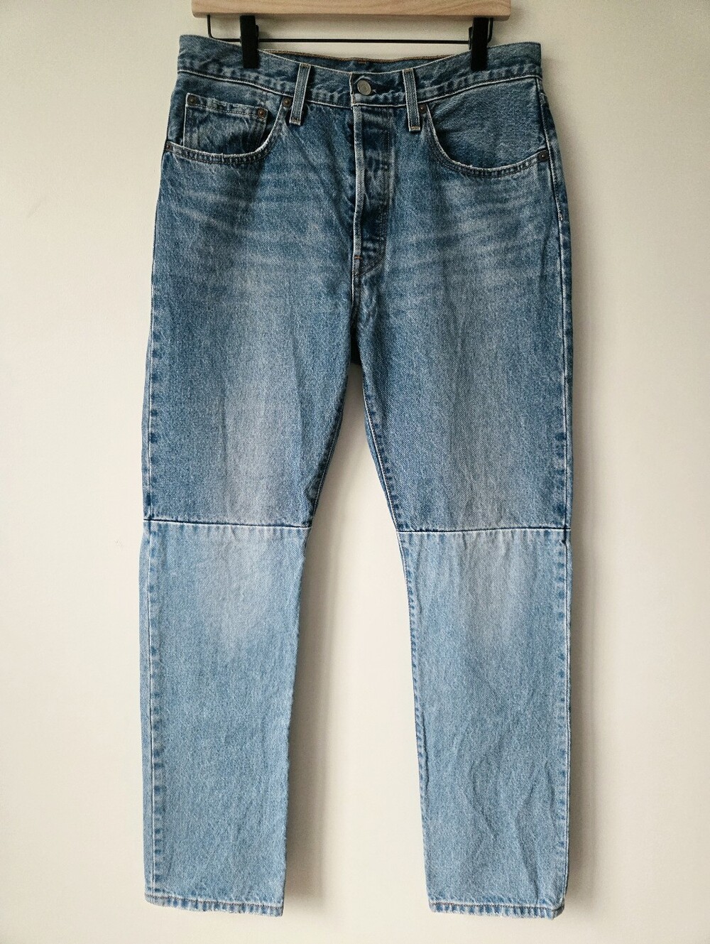 Levis 501 150th Anniversary Button Fly Colorblock Jeans Mens Size W30 L30